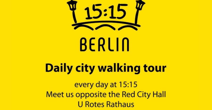 Berlin at 15:15 Guided City Walking Tour With Small Group - Good To Know