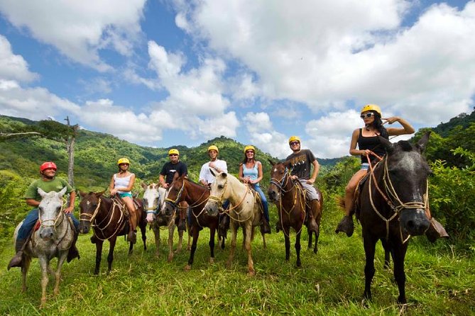 Best Waterfall Rappelling ZiplineTractor Jungle Tour and Rainforest Horseback