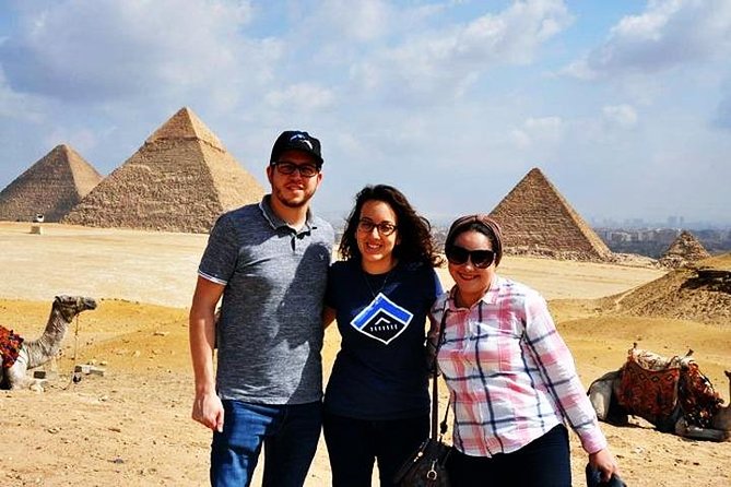 Big Offer to Giza Pyramids, Egyptian Museum, Khan El Khaili, Lunch ,Camel Ride