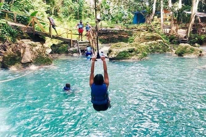Blue Hole and Horseback Riding Adventure From Runaway Bay