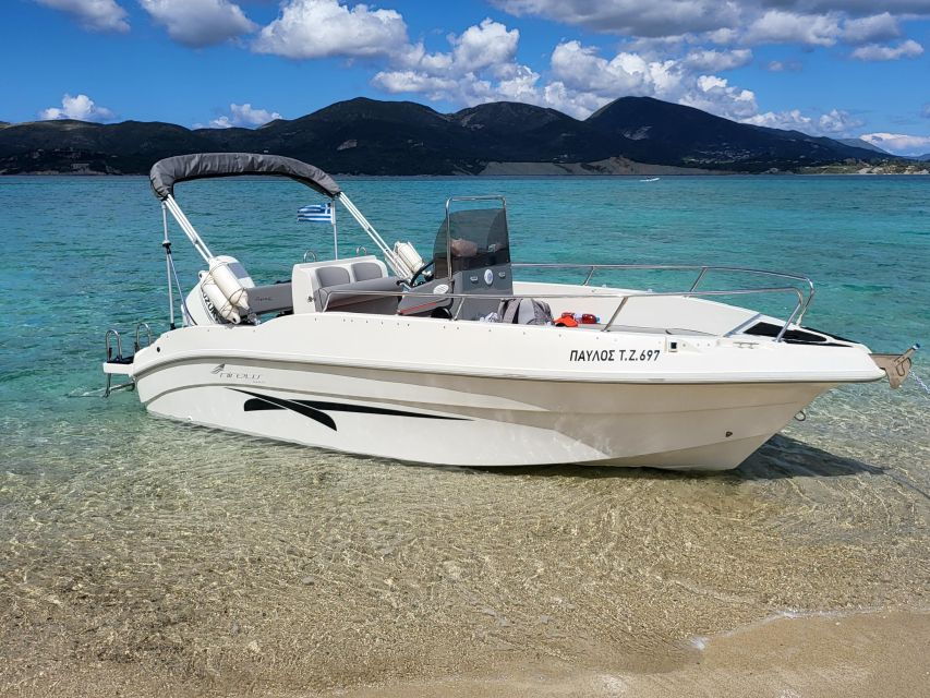Boat Rental-Self Drive to Shipwreck and Blue Caves Full Day