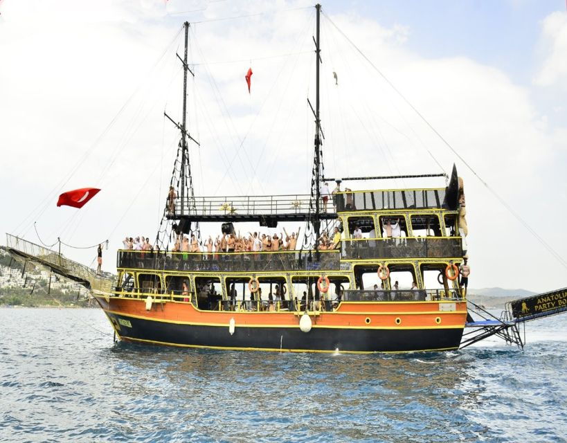 Bodrum: Pirate Boat Trip With BBQ Lunch and Optional Pickup