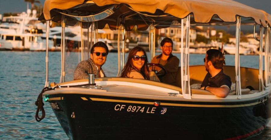 Cabo: Private Sunset Electric Boat Cruise