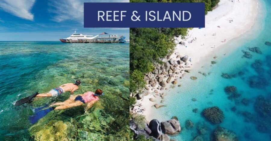 Cairns: Great Barrier Reef and Fitzroy Island Boat Tour