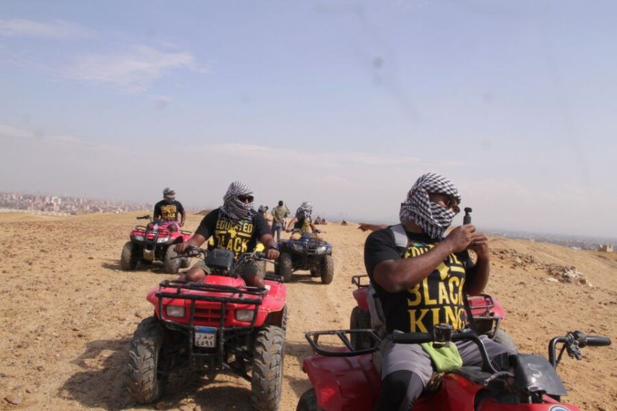 Cairo: Giza Pyramids Tour With Quad Bike Safari & Camel Ride - Booking Information