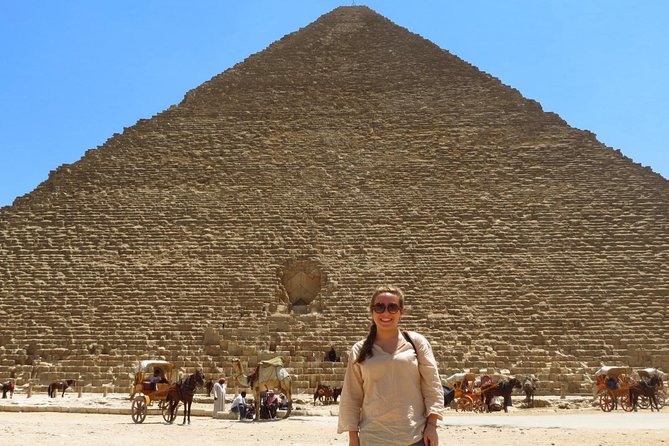 Cairo Layover Excursion to Giza Pyramids, Sakkara, Dahshur Pyramids, and Memphis - Itinerary Overview