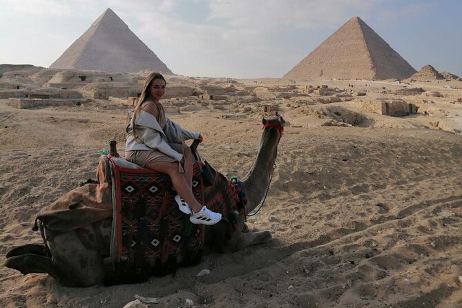 Cairo Layover Private Tours Giza Pyramids and Sphinx Camel Ride and Lunch