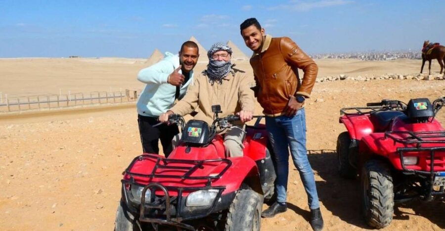 Cairo: Private Quad Bike Desert Tour With Pyramids & Sunset - Good To Know