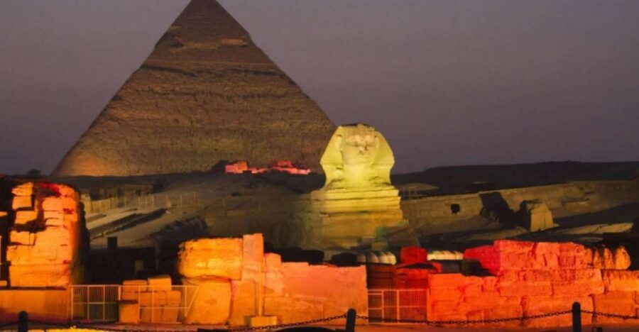 Cairo: Pyramids of Giza Sound & Light Show With City Tour - Good To Know