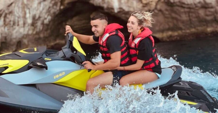 Cala Millor: Jetski Tour of Sea Lion Cave or Caves of Artà