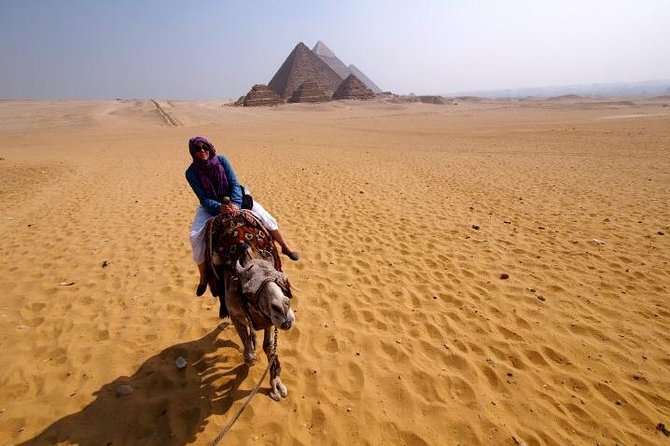 Camel Ride Sunrise Around the Giza Pyramids Desert