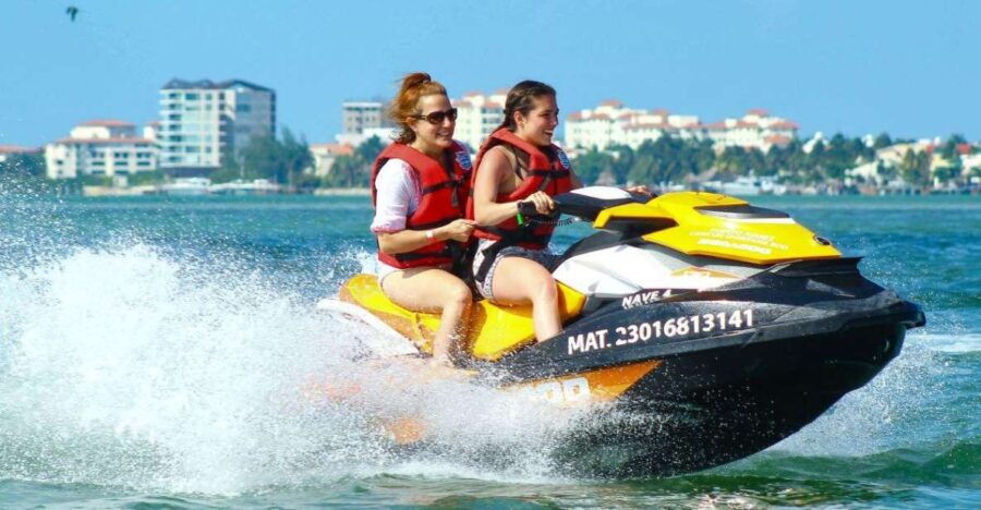 Cancun: Tequila Tasting and Jet Ski Adventure Combo