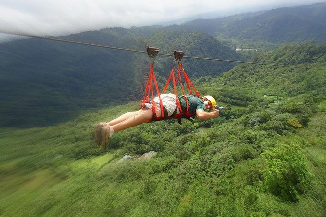 Canopy Tour With Superman and Tarzan Swing in La Fortuna