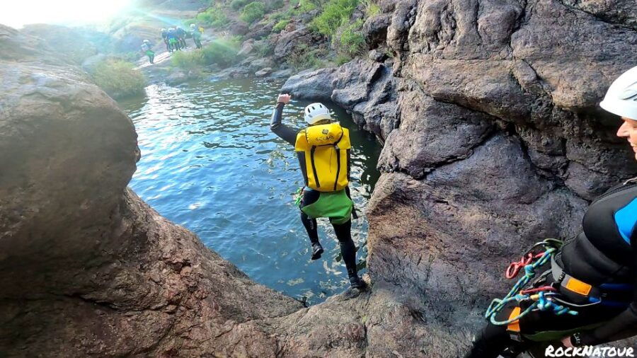 Canyoning Gran Canaria Rainforest: Abseiling With Waterfalls