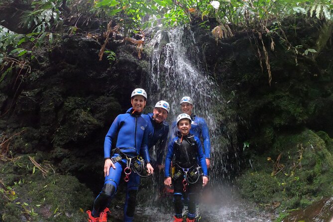 Canyoning in Ribeira Da Salga