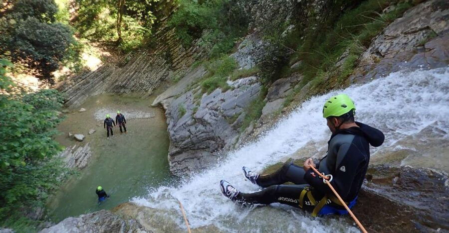 Canyoning “Vione” – Advanced Tour, for Sportive Beginner