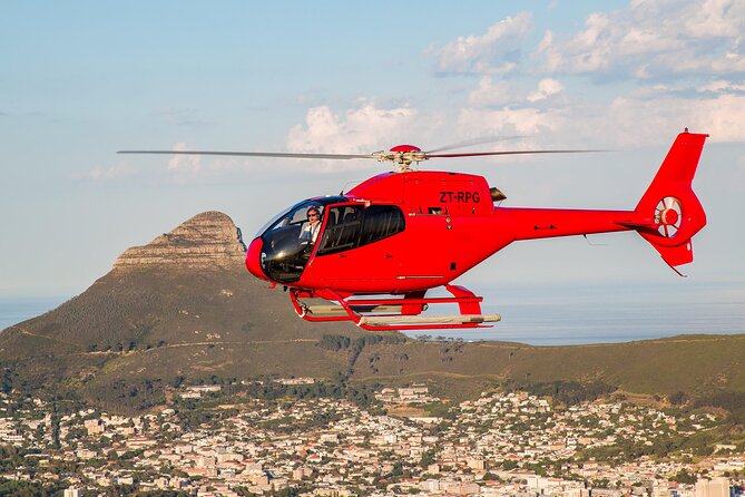 Cape Town Helicopter Flight, Wine Tasting & Picnic Lunch Private Tour - Good To Know