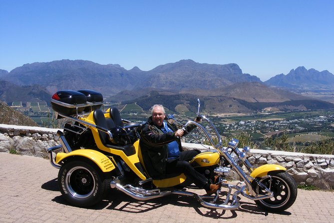 Cape Winelands Guided Trike Tour From Cape Town
