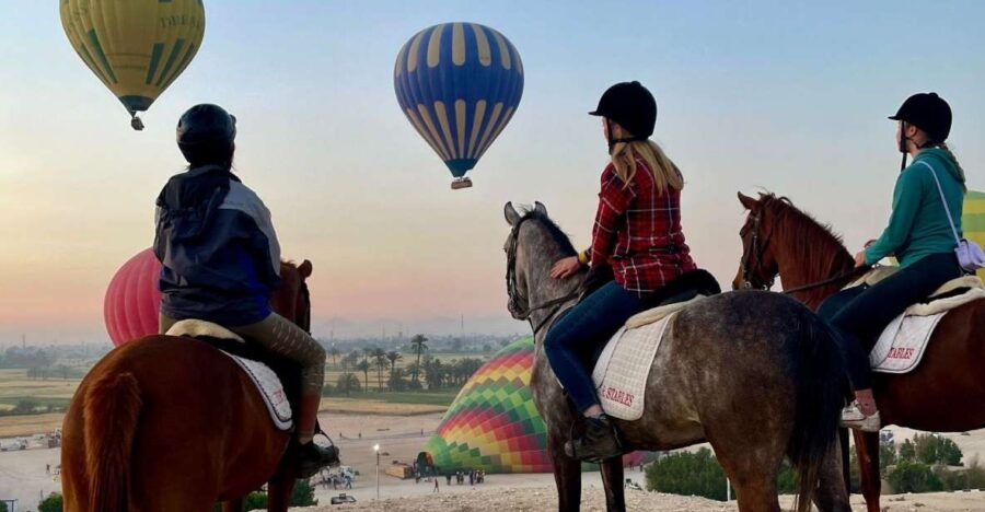 Cappadocia: Horse Riding With Balloons Above at Sunrise - Good To Know