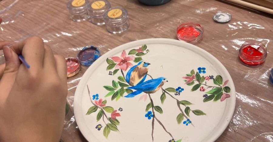 Ceramic Painting Class, Marrakech