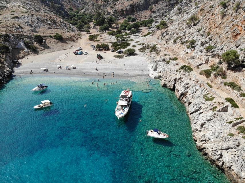 Chania: Menies Beach & Chironisia Bay Cruise With Snorkeling - Good To Know