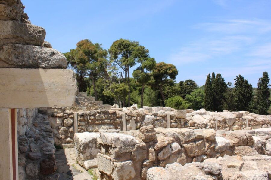 Chania to Faistos Palace Private Transfer Full Day Tour