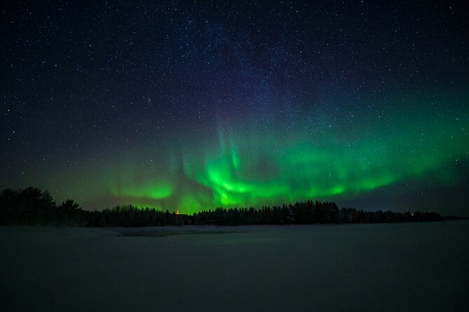 Chasing the Magic Northern Lights in Rovaniemi in a Small Group