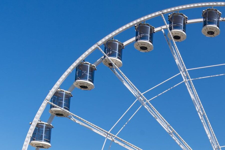 Cologne: Ferris Wheel in Front of the Cologne Zoo