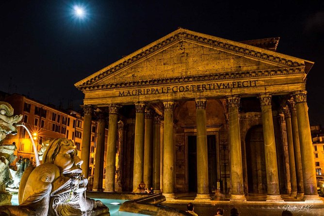 Colosseum Piazza Navona Pantheon & Trevi Fountain 3 Hour Evening Tour - Tour Highlights