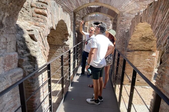 Colosseum Top to Bottom: Underground, Arena and Top Tier Tour - Good To Know