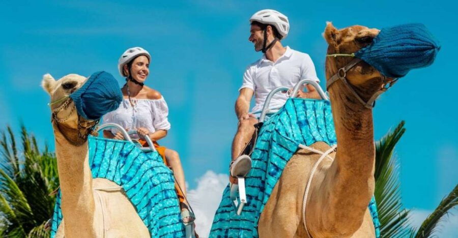 Combo Adventure: Parasailing and Camel Caravan in Maroma