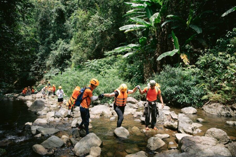 Conquer Duong Cam Waterfall 01 Day Adventure Tour