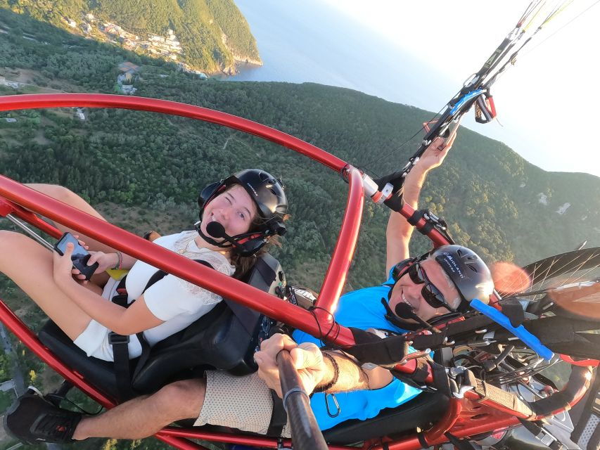 Corfu: Scenic Island Tandem Paragliding Flight
