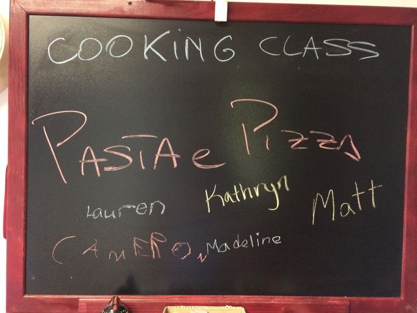 Cortona: Pasta and Pizza Cooking Class