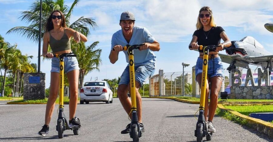Cozumel: Clear Boat and Electric Scooter Ride - Good To Know