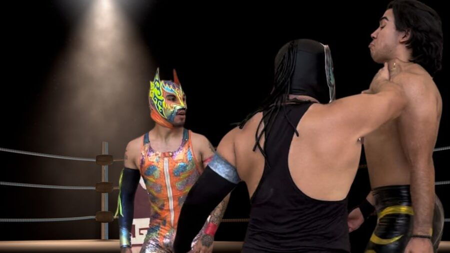 Cozumel: Mexican Lucha Libre Experience! Classic Package