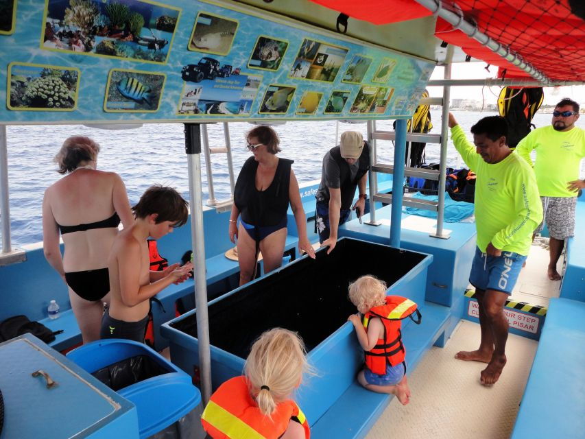Cozumel: VIP Glass Bottom Boat & Snorkeling 3 Reefs Tour - Good To Know