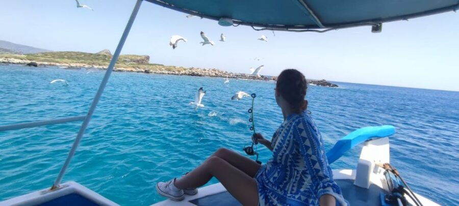 Crete: Fishing and Swimming Boat Trip