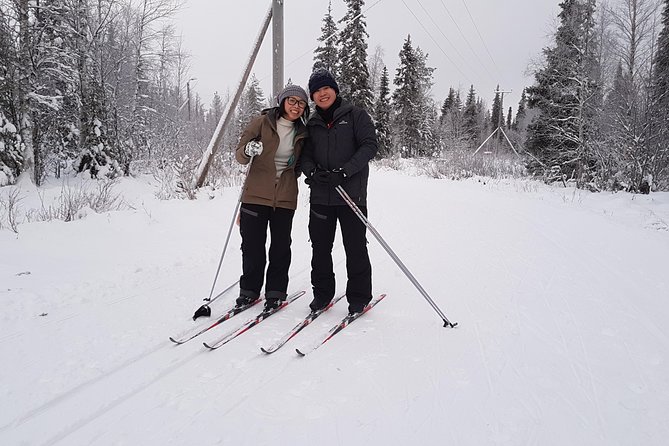 Cross-Country Skiing at Pyhä-Luosto - Guided Skiing Session for Beginners
