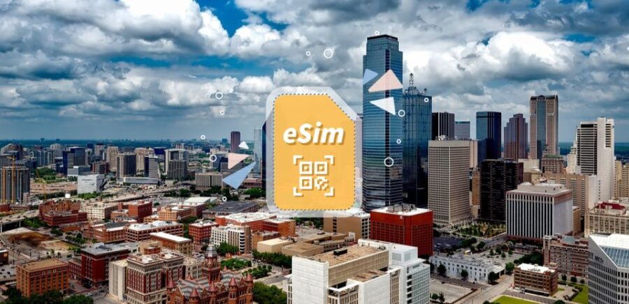 Dallas: USA Esim Roaming (Optional With Canada)