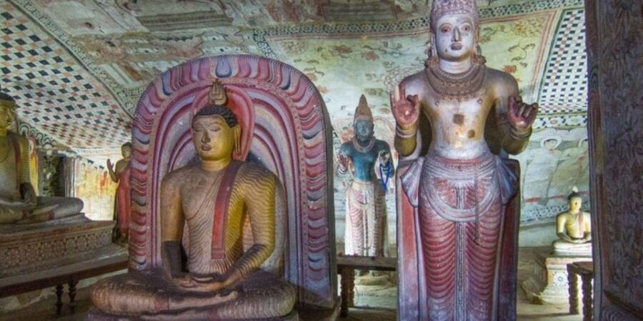 Dambulla Cave Temple & Cultural Village Immersion Tour”