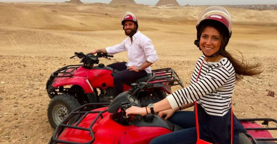 Desert Safari by Quad Bike Around Pyramids - Good To Know
