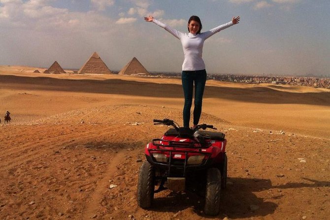 Desert Safari by Quad Bike Around Pyramids - Good To Know