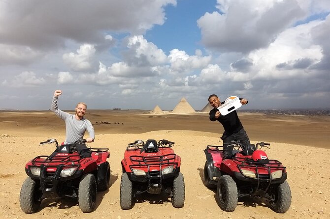 Desert Safari by Quad Bike Around Pyramids