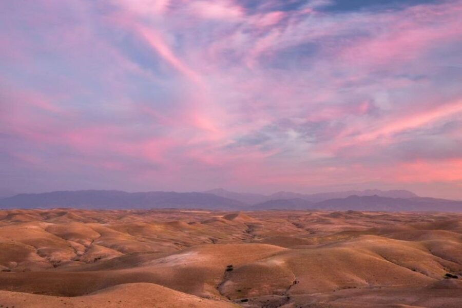Dinner Magic in Agafay Desert With Transport From Marrakech