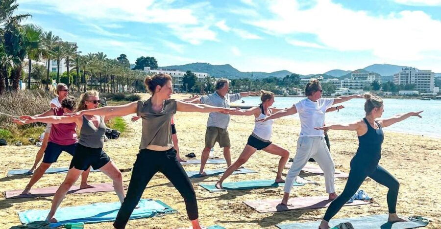Discover Beach Yoga in San Antonio Ibiza