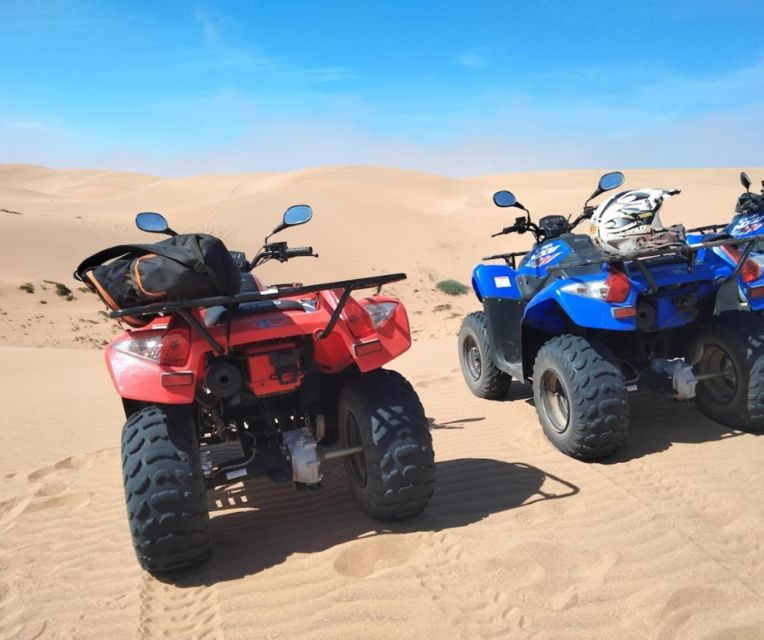 Dune Quad Bike Tour & Sunset Camel Ride in Taghazout