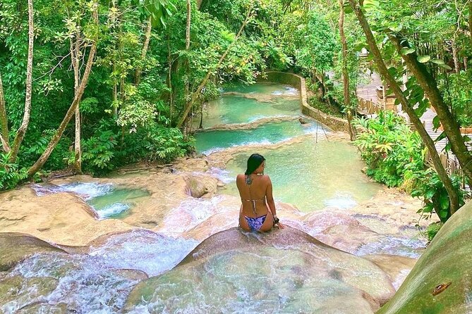 Dunns River Falls Ocho Rios With Private Transportation From Montego Bay