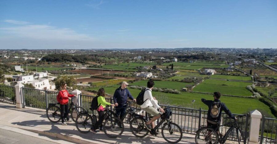 E-Bike Ring Tour Between Martina Franca and Locorotondo