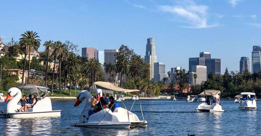 Echo Park Lake: Swan Pedal Boat Rental - Good To Know
